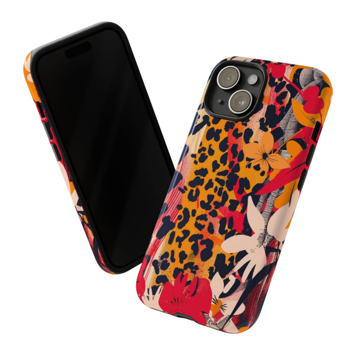 Abstracte Bloemen- en Dierenprint