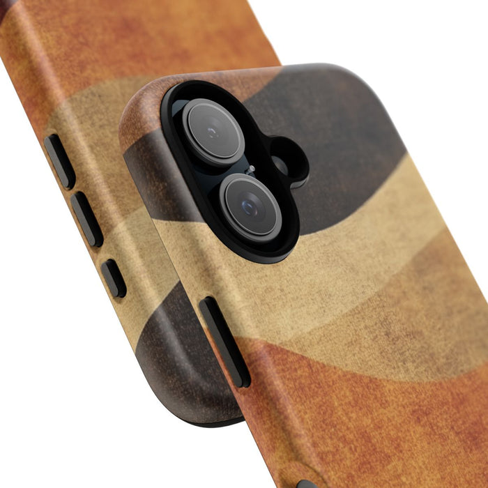 Warme Abstracte Golfpatronen