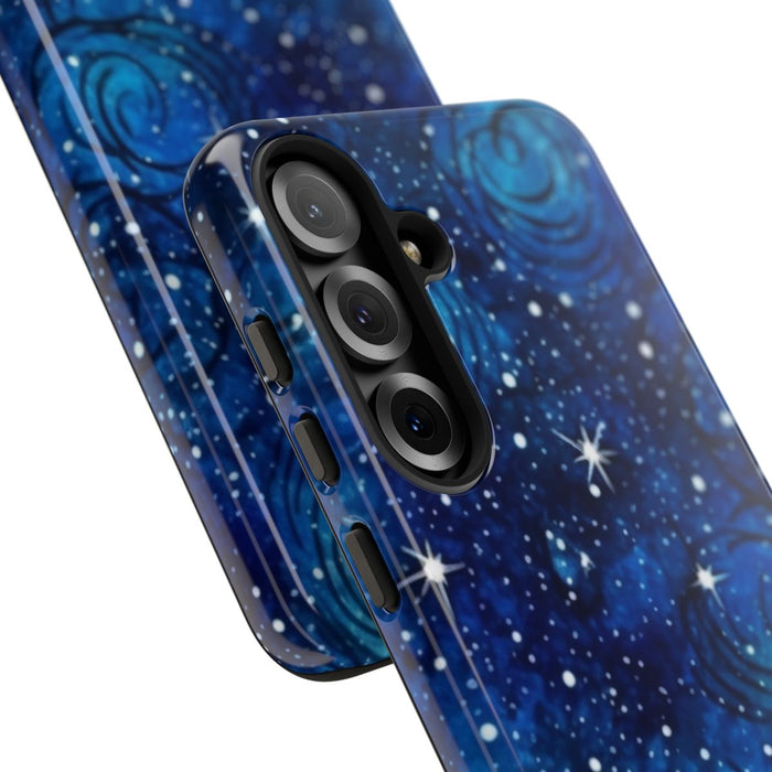 Blauw Sterrenstelsel Patroon