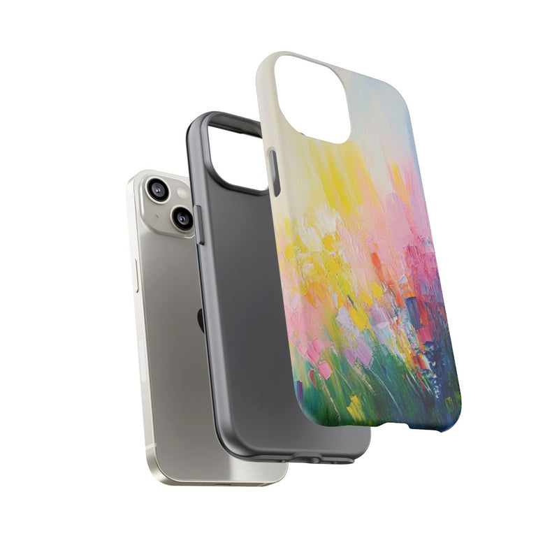 Abstracte Kleurrijke Verfstreken