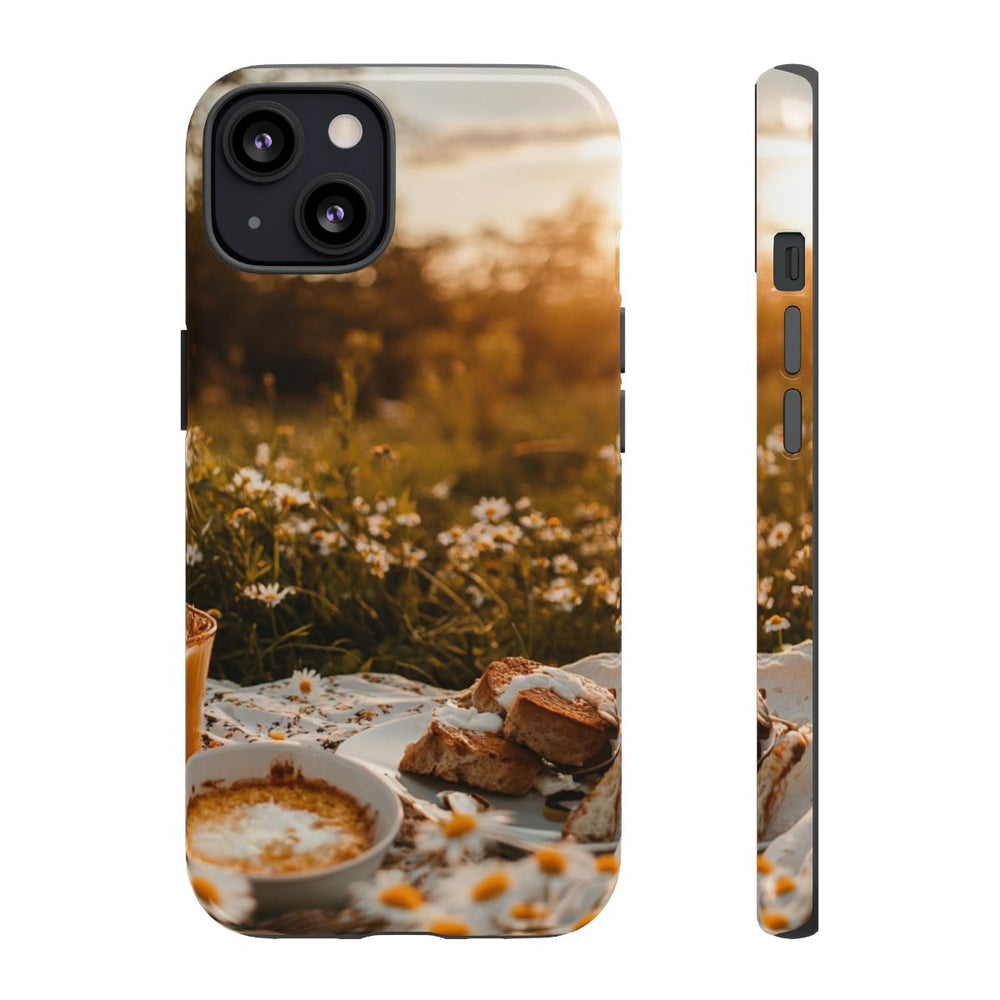 Zonnig Madeliefjesveld Ontbijtscène