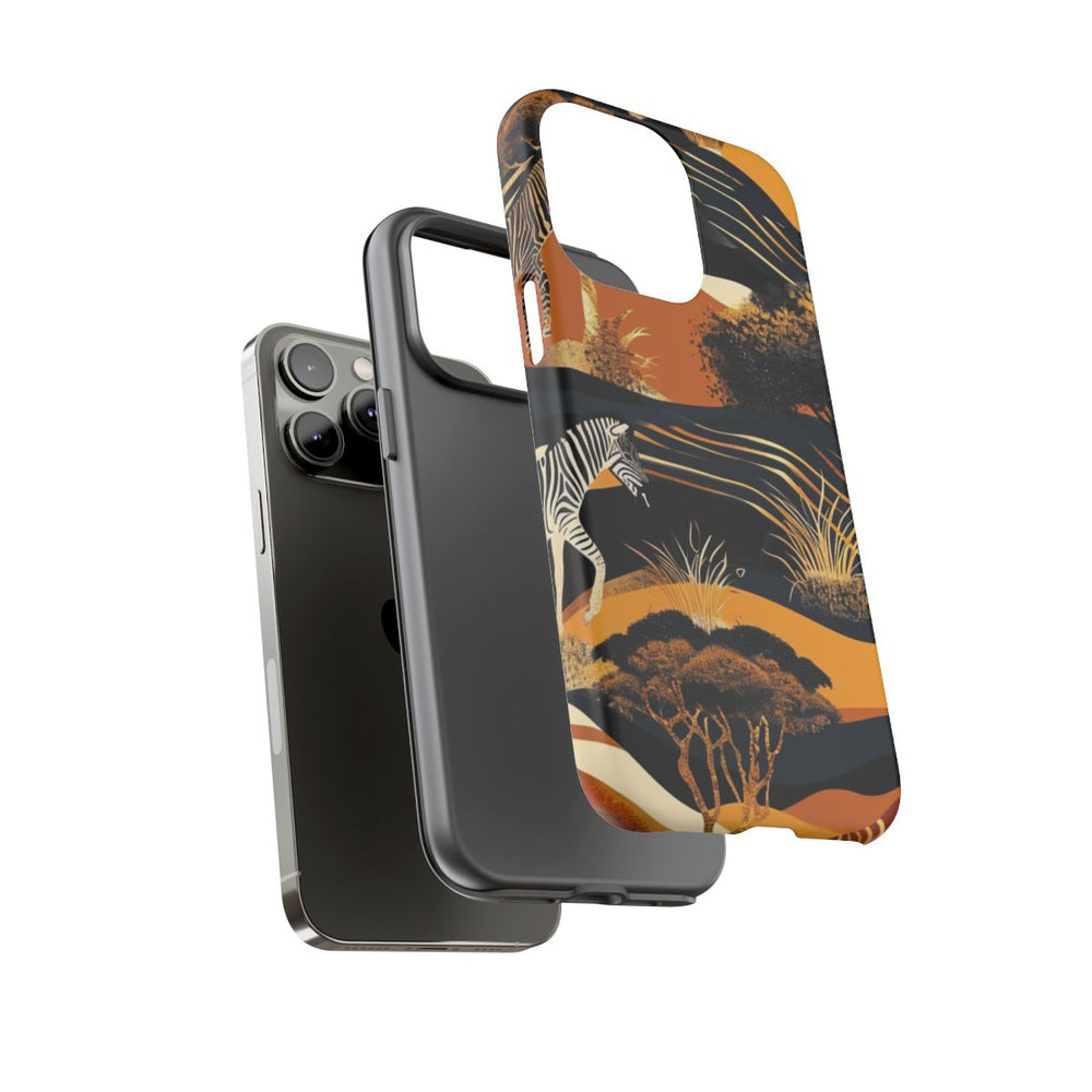 Abstract Afrikaans Savanne Zebra Patroon