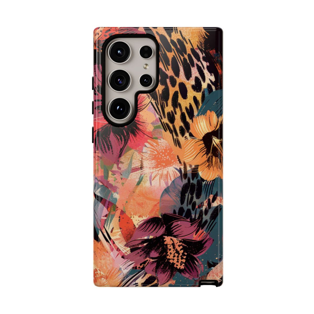 Abstracte Bloemen- en Dierenprint
