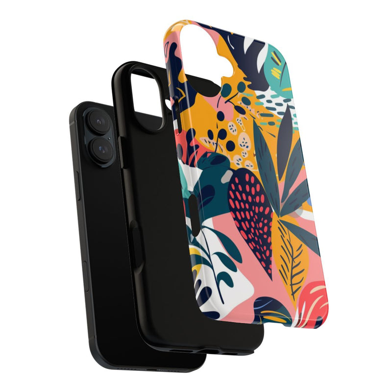 Vrolijk Tropisch Bladerenpatroon