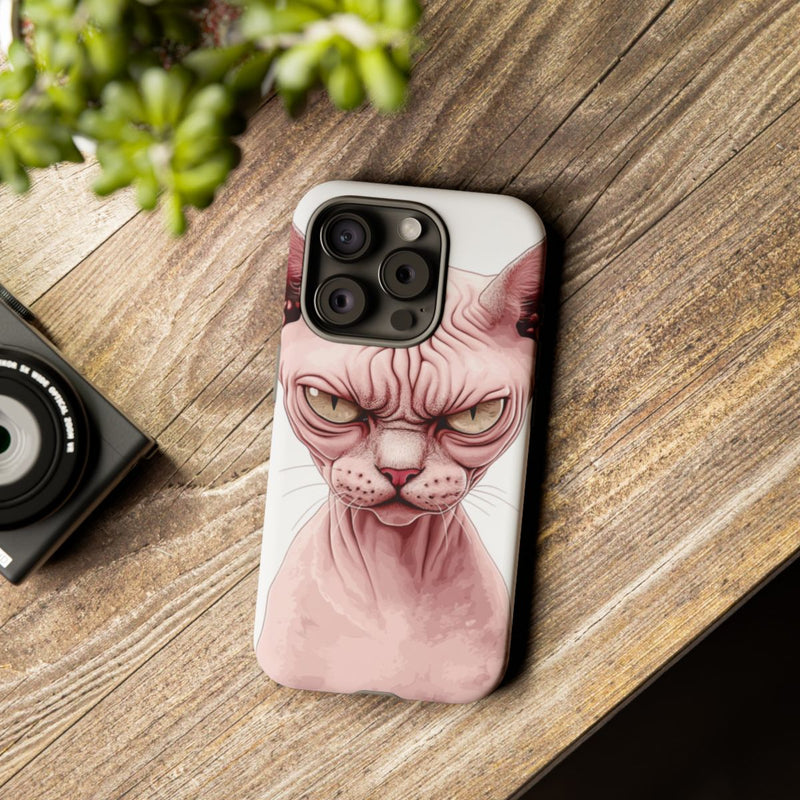 Roze Sphynx Kat Illustratie