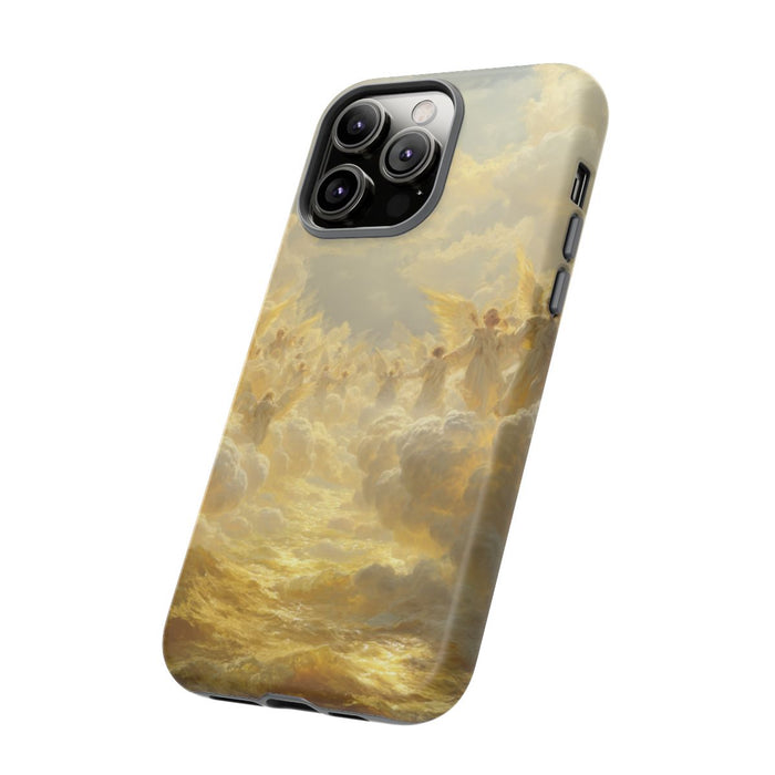 Gouden Engelen Boven Wolken