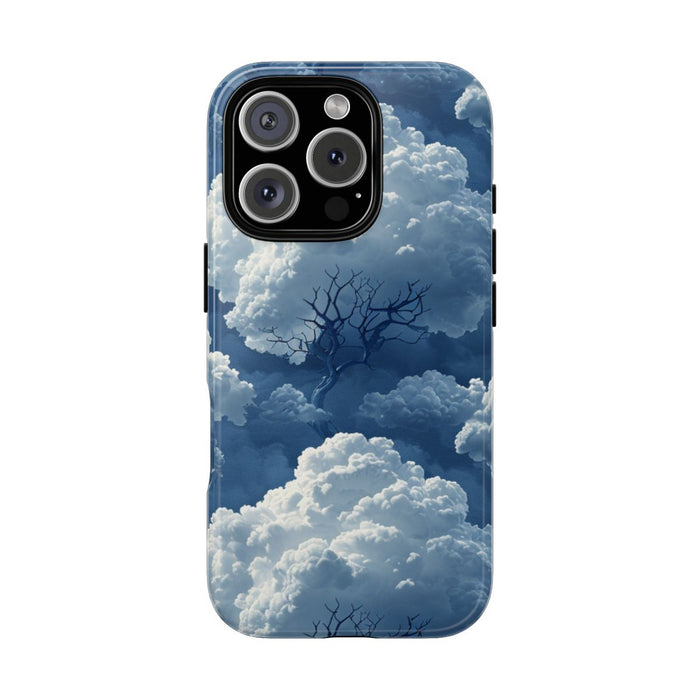 3D Wolken en Boompatroon