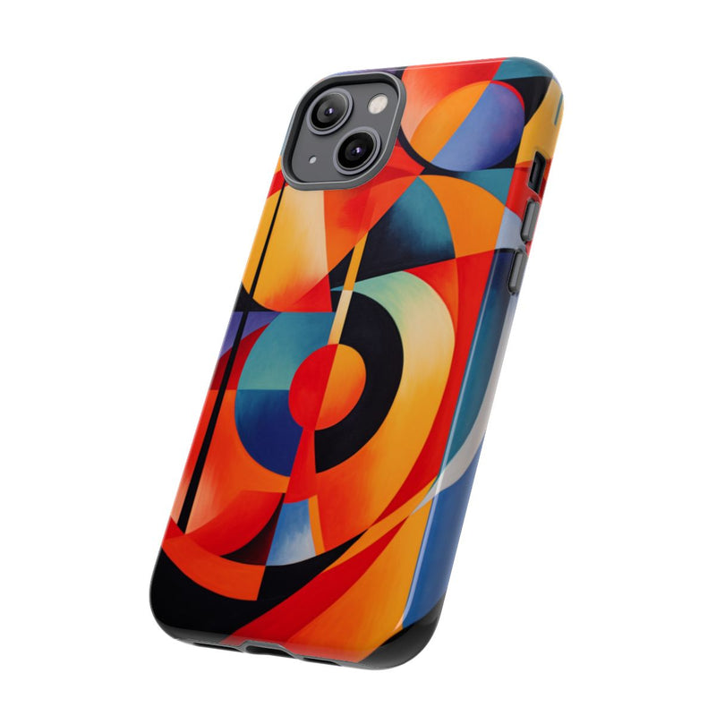 Vrolijke Geometrische Abstracte Kunst