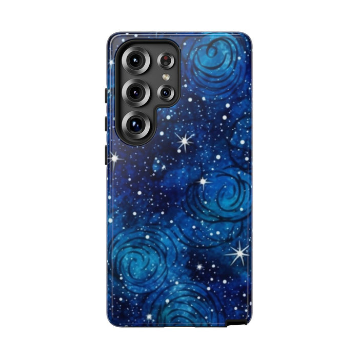 Blauw Sterrenstelsel Patroon