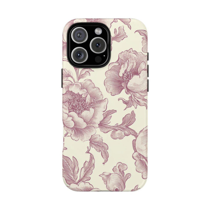 Elegante Victoriaanse Bloemenprint