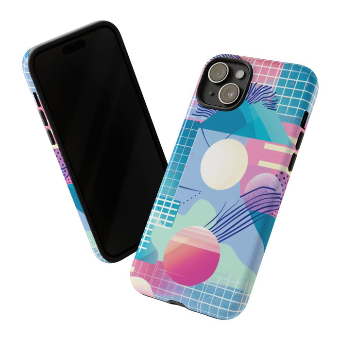 Abstract Geometrisch Patroon in Pasteltinten