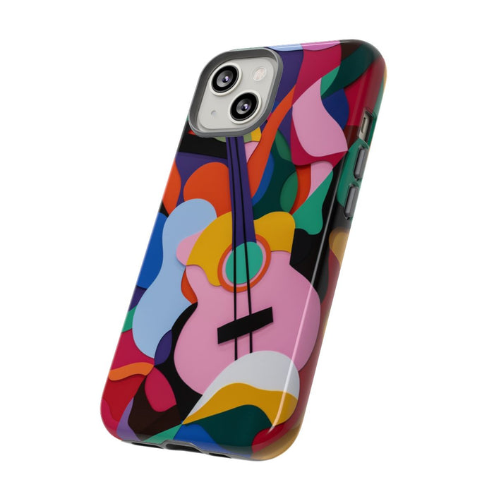 Kleurrijke Abstracte Gitaar