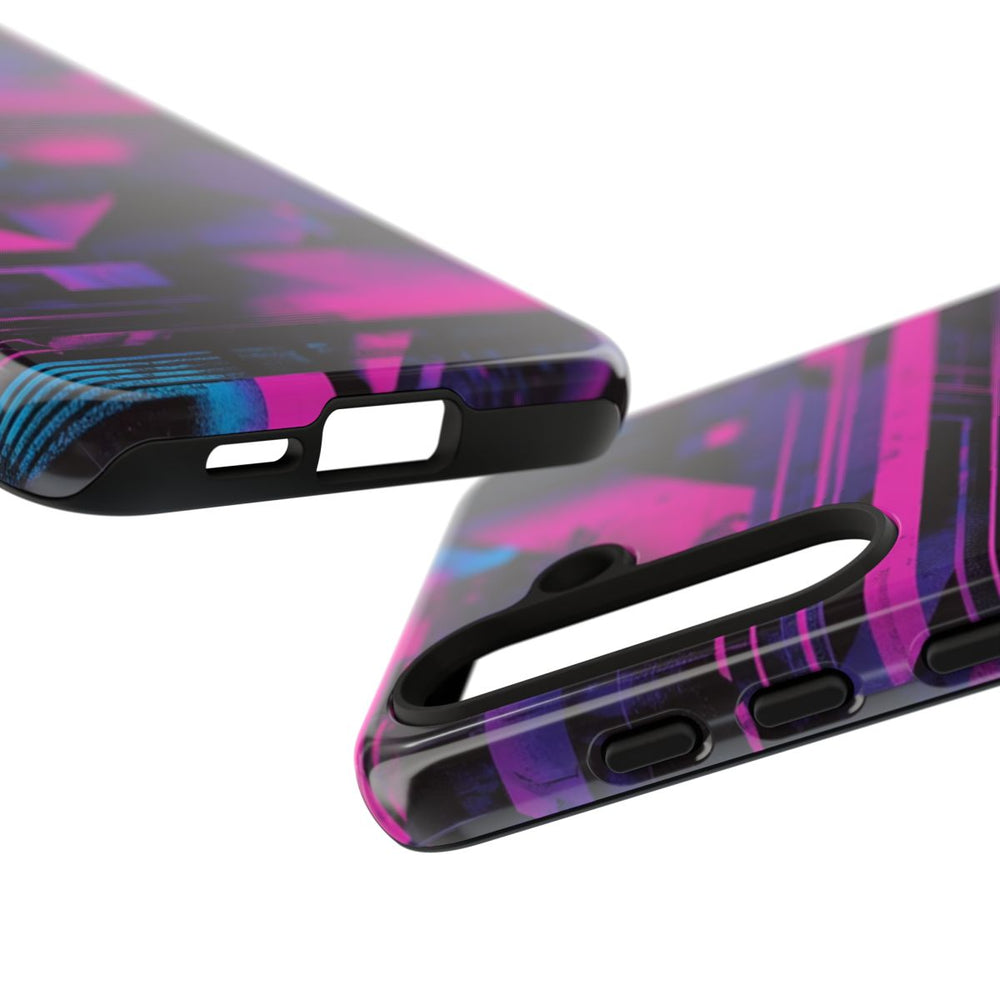 Neon Geometrisch Abstract Patroon