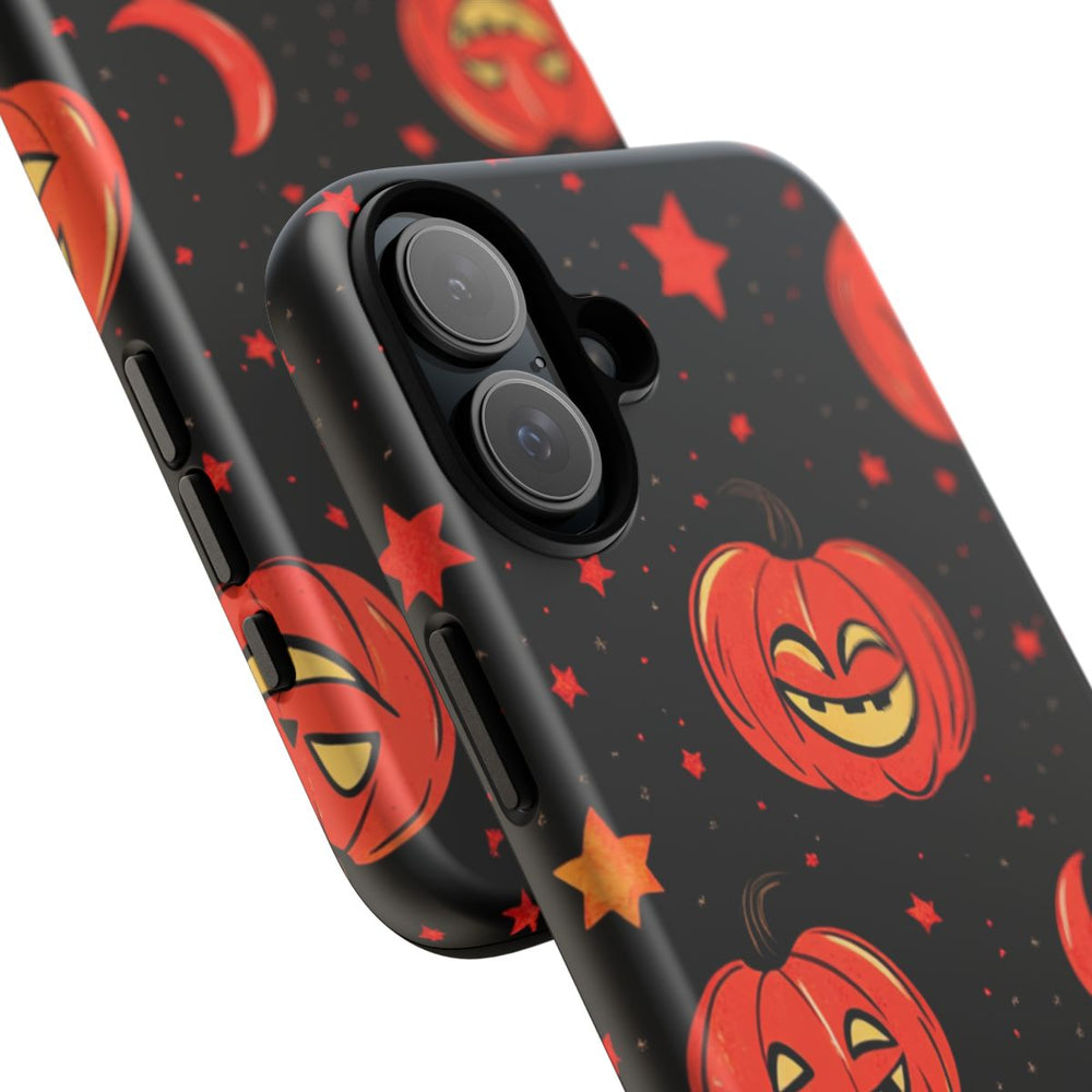 Lachende Pompoenen en Maanpatroon