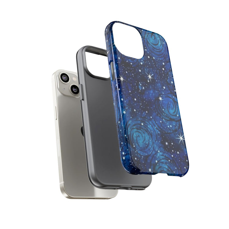 Blauw Sterrenstelsel Patroon