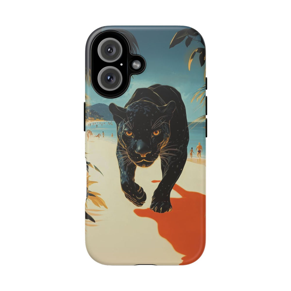 Zwarte Panter aan het Strand