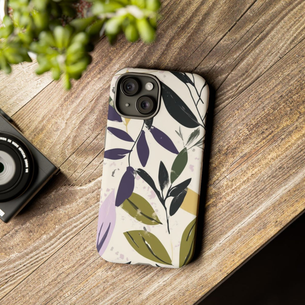 Gestileerd Botanisch Bladerenpatroon