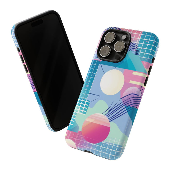 Abstract Geometrisch Patroon in Pasteltinten