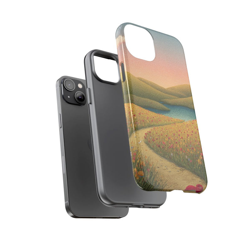 Sprookjesachtig Bloemenpad bij Meer