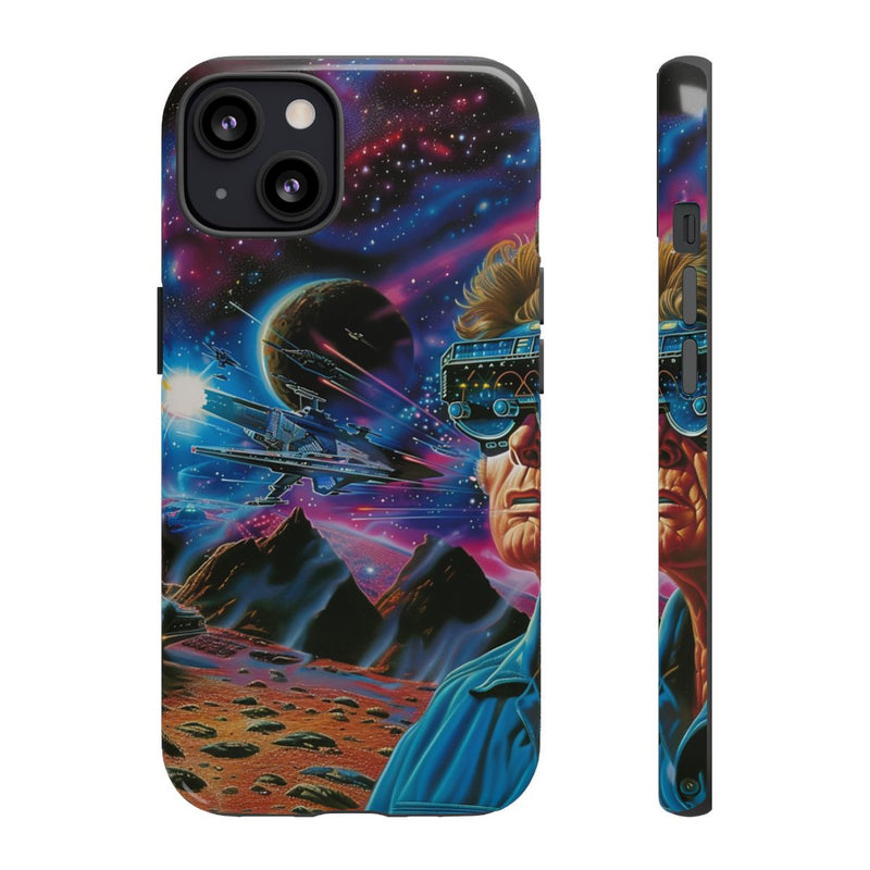 Futuristische Ruimtegevecht met Virtuele Realiteit