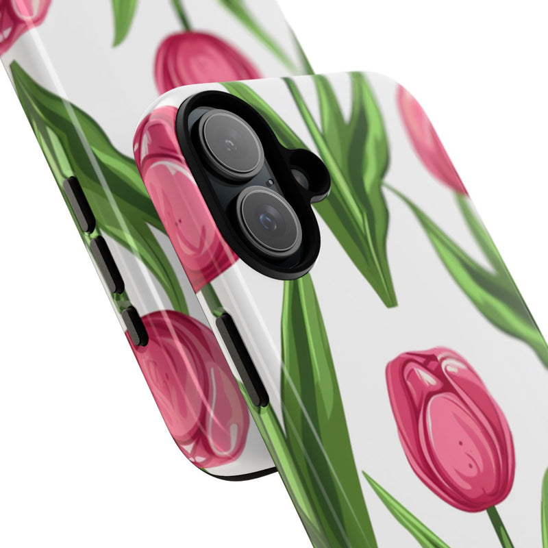 Roze Tulp Bloemenpatroon