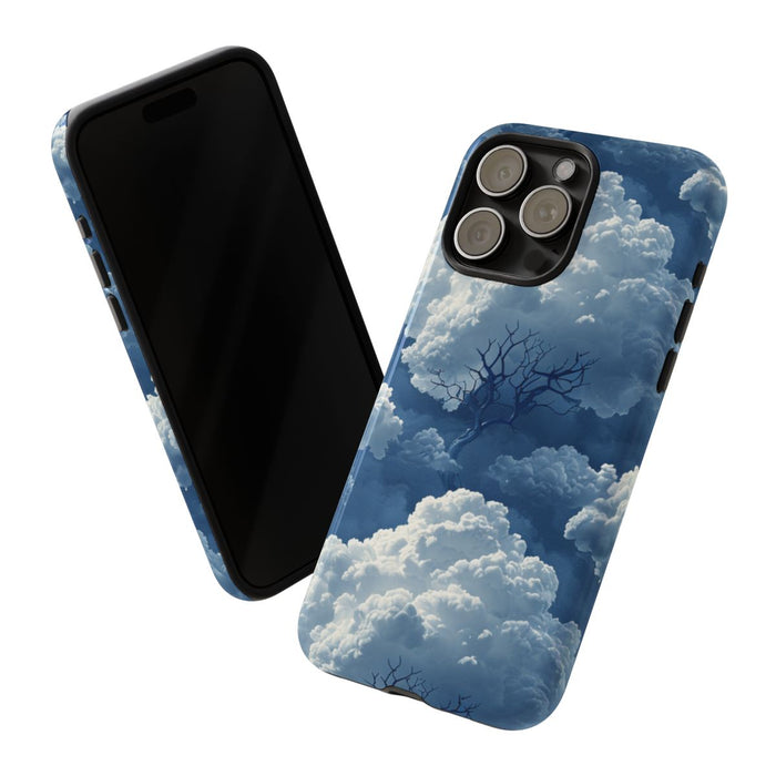 3D Wolken en Boompatroon