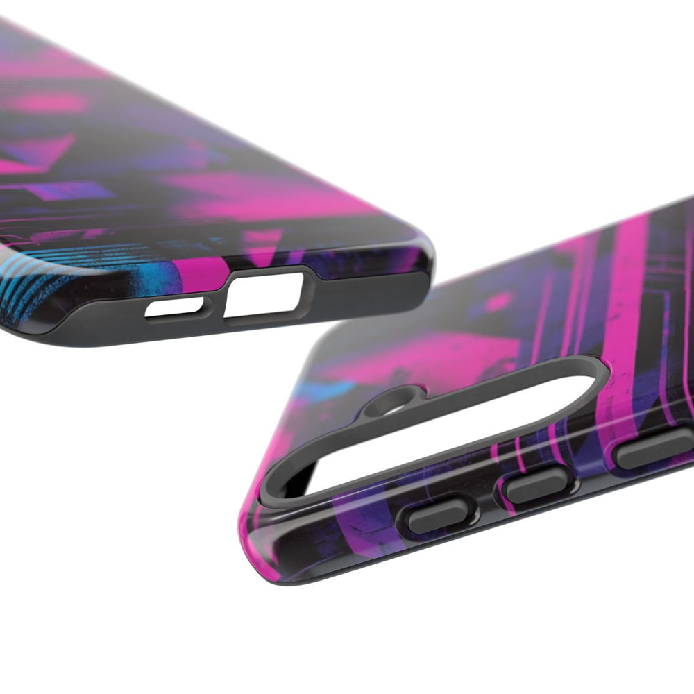 Neon Geometrisch Abstract Patroon