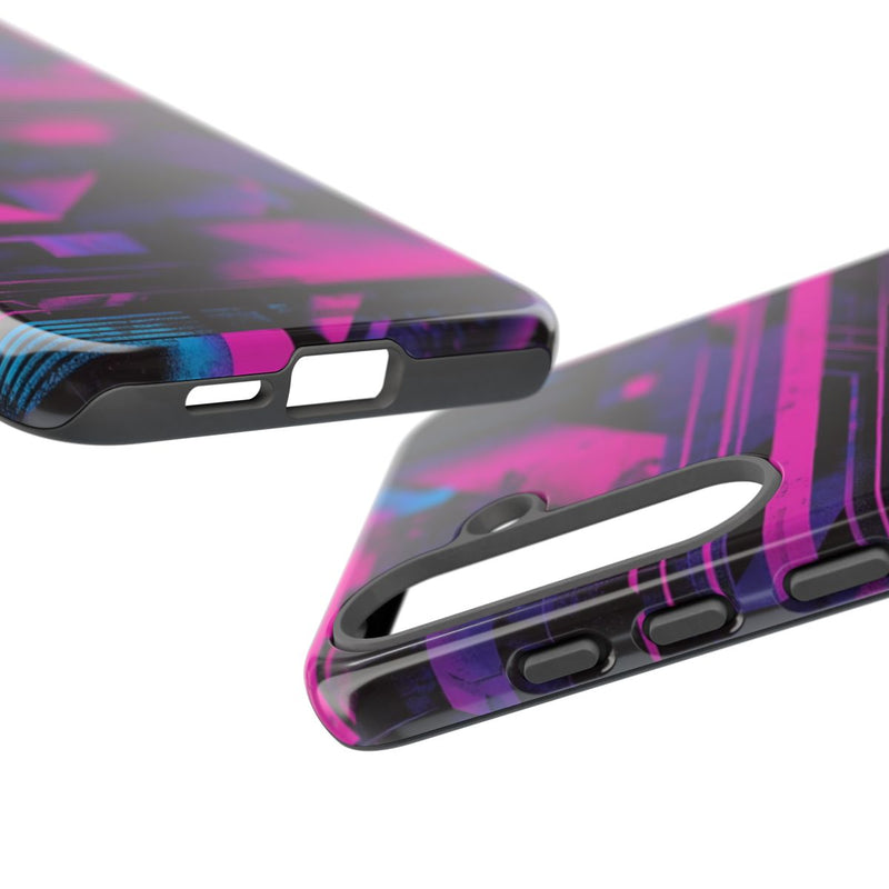 Neon Geometrisch Abstract Patroon