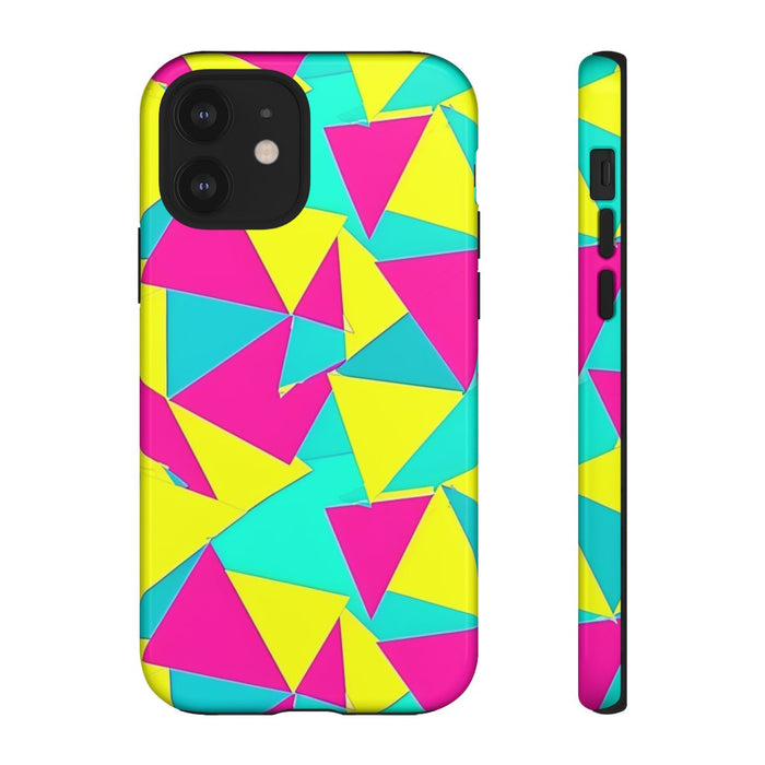 Neon Driehoekenpatroon