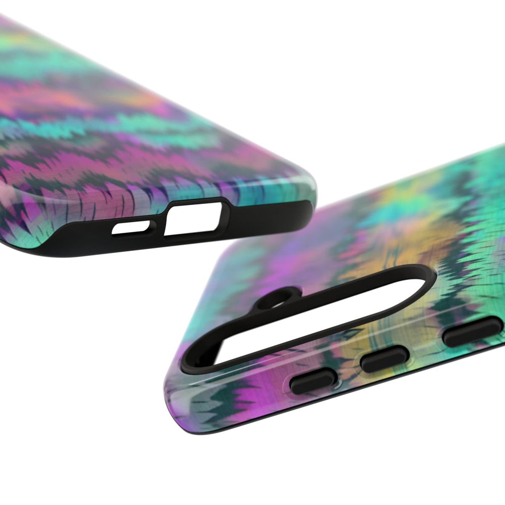 Kleurrijk Glitch Patroon Abstract Design
