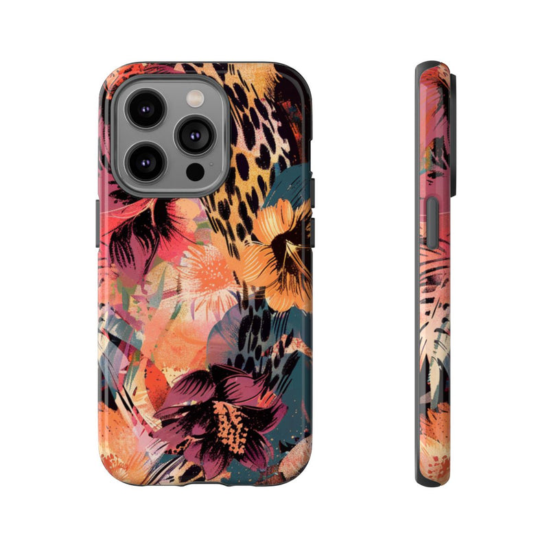 Abstracte Bloemen- en Dierenprint