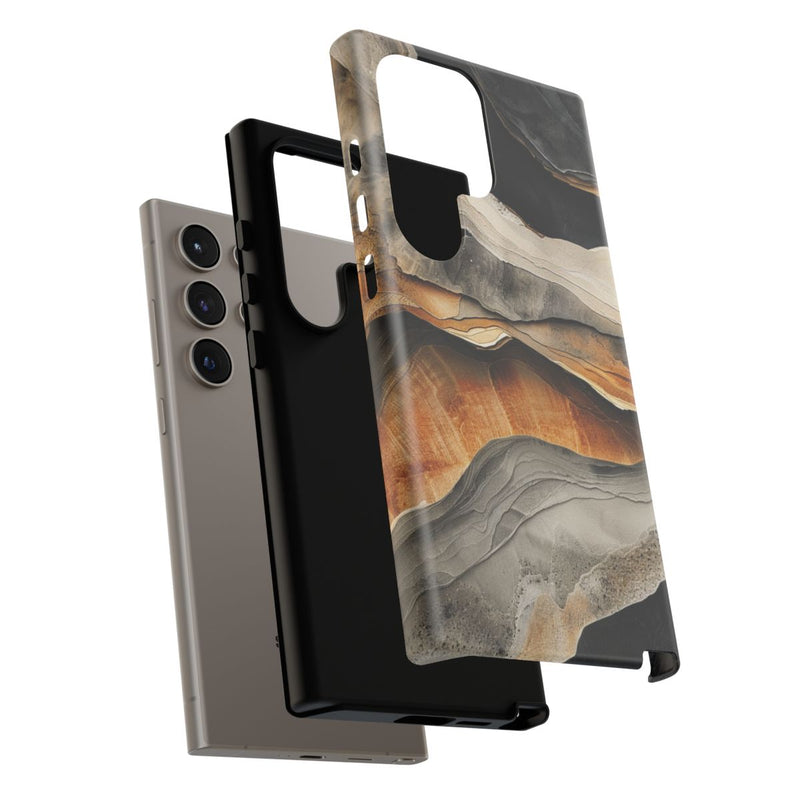 Aardse Geologische Lagen Abstract