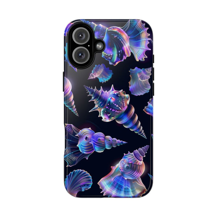 Neon Pastel Schelpenpatroon