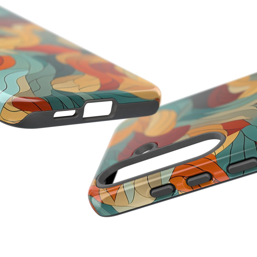 Abstract Veelkeurige Bladerenpatroon