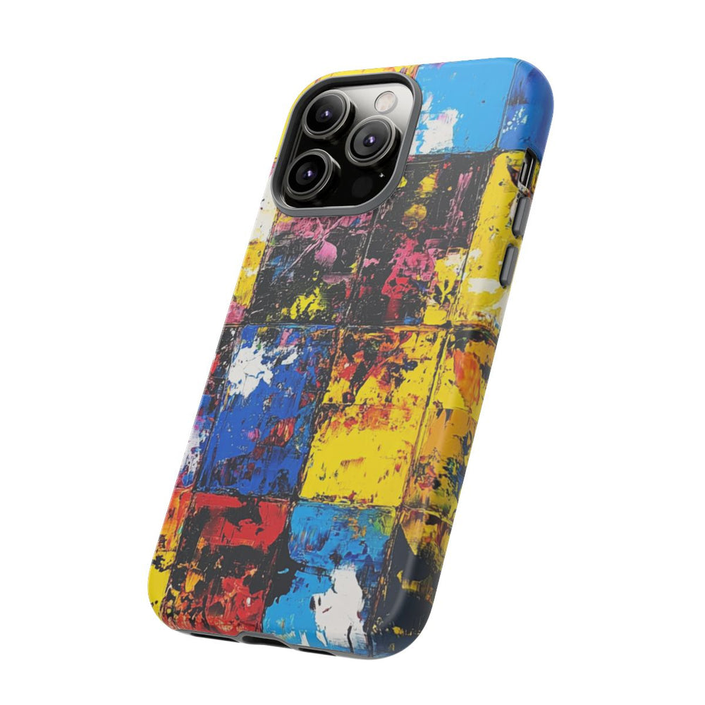 Abstracte Kleurrijke Vierkanten