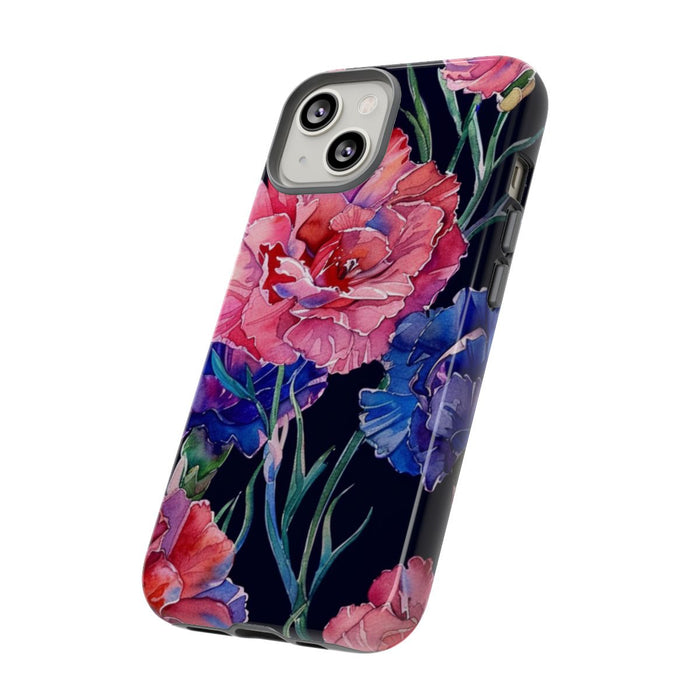 Aquarel Anjers Bloemenpatroon