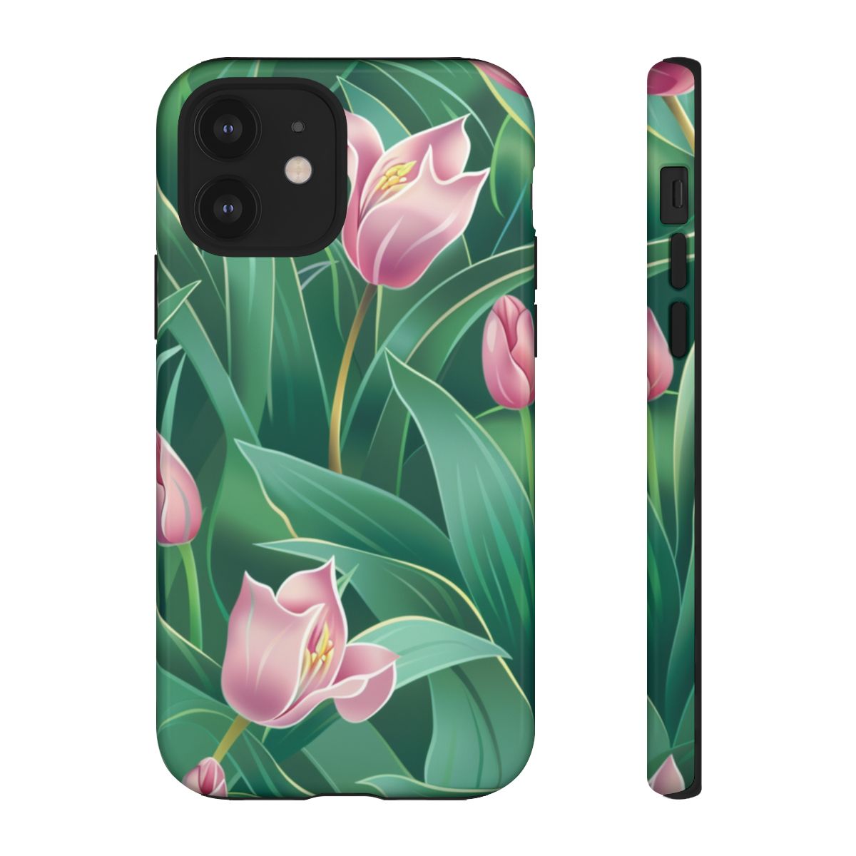 Roze Tulp Bloemenpatroon