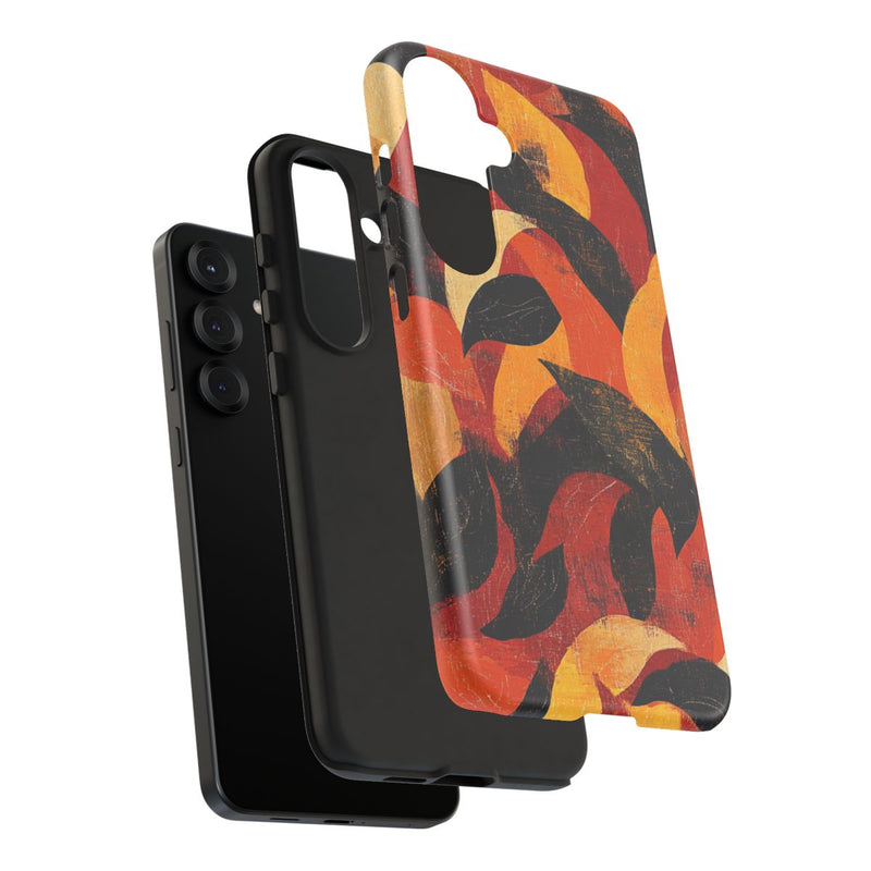 Abstract Herfstbladeren Patroon
