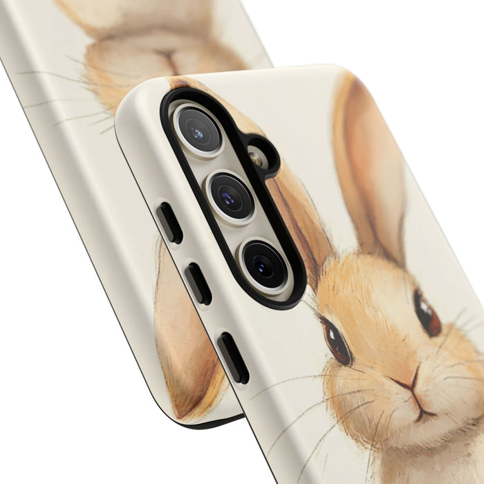 Schattige Beige Konijnenillustratie