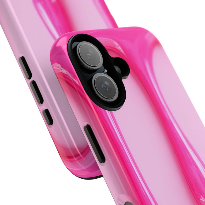 Glanzend Roze Druipend Vloeistofontwerp