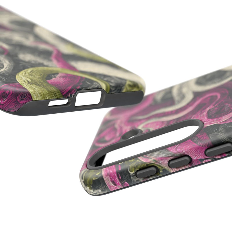 Gedetailleerd Tentakelpatroon met Wervelende Swirls