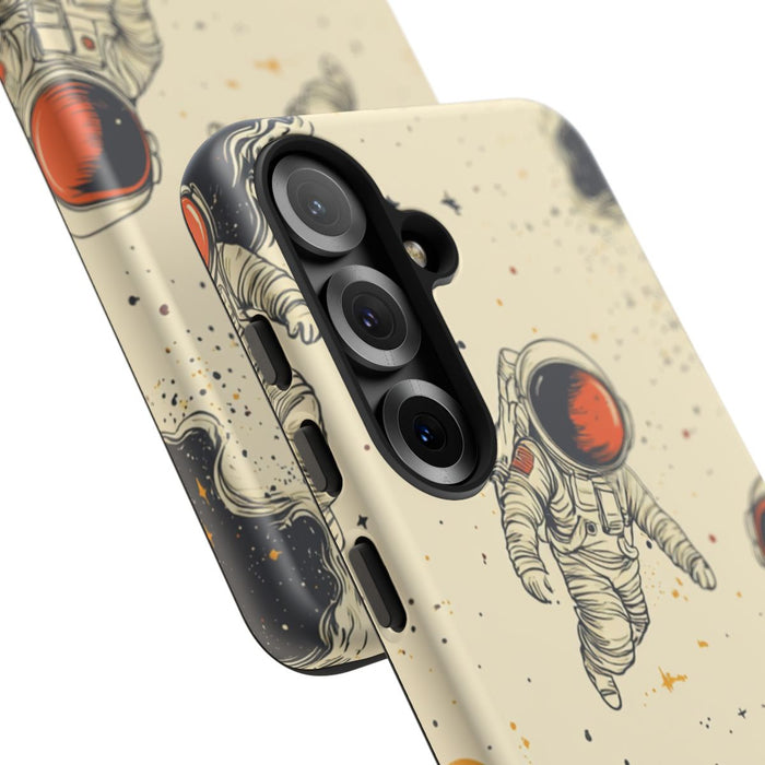 Astronauten in de Ruimtepatroon