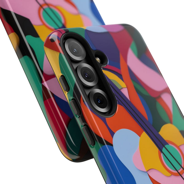 Kleurrijke Abstracte Gitaar