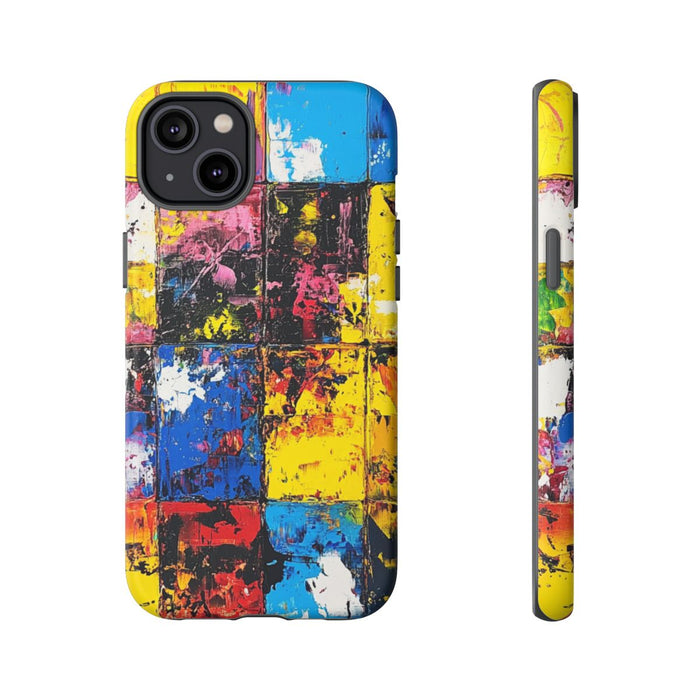 Abstracte Kleurrijke Vierkanten