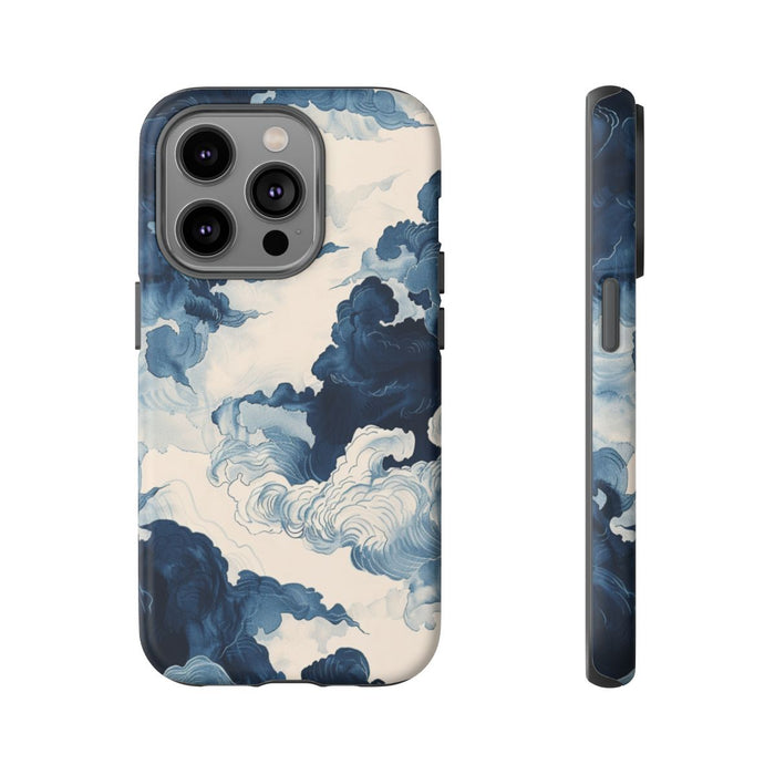 Wolken in Inktillustratie