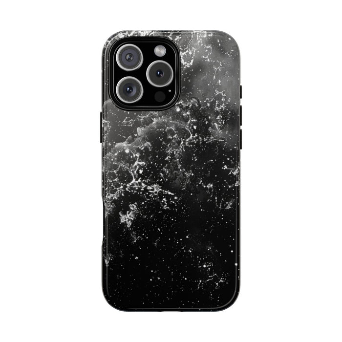 Zwart-Witte Galaxie Textuur