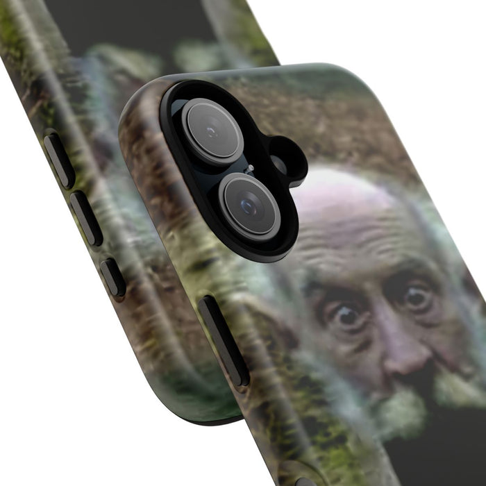 Surrealistische Reuzenhoofd-Toegang in de Natuur