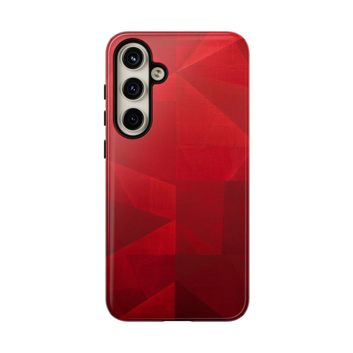 Rood Geometrisch Abstract Ontwerp