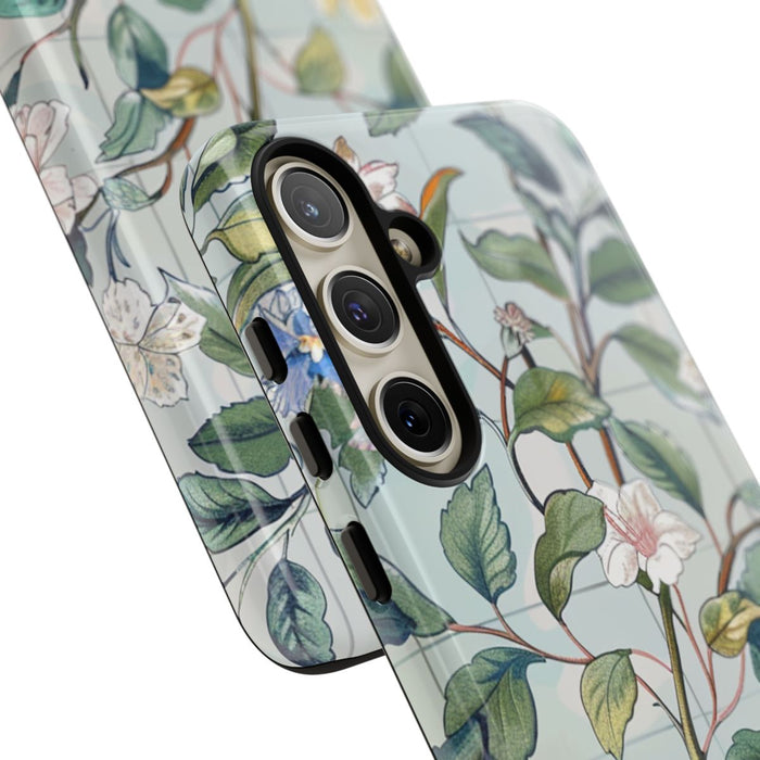 Vintage Bloemenpatroon met Vlinders