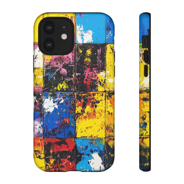 Abstracte Kleurrijke Vierkanten